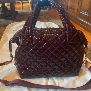 MZ WALLACE Medium Sutton port lacquer